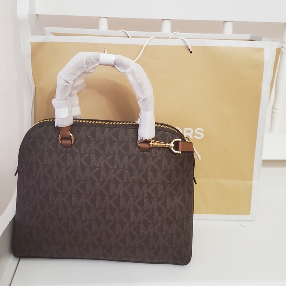 Michael Kors Handbags - Michael Kors Large brown logo bag